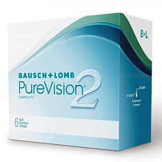 Линзы контактные Bausch & Lomb pure vision 2 BALAFILCON A N6 /-8,50