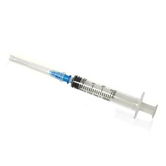 Шприц 3-компонентный одноразовый 2мл игла 23G 0,63x30 SF N1