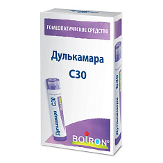 Дулькамара С30 Гомеопатический монокомпонентный препарат гранулы гомеопатические 4г Буарон