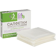 Салфетки стерильные 7,5х7,5см марлевые Евро 12 слож N10 Навтекс
