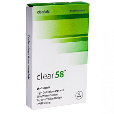Линзы контактные Clearlab Clear 58 /-3.00/ N6