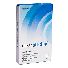 Линзы контактные Clearlab Clearall-day /-10,00/ N6