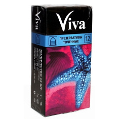 Viva Презервативы точечные №12