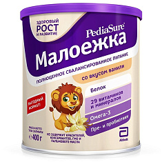 PediaSure Малоежка ваниль 400мл