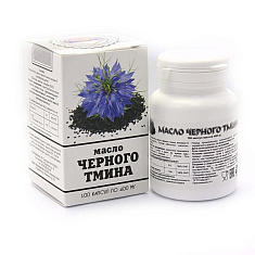 Масло черного тмина капсулы 400мг N100