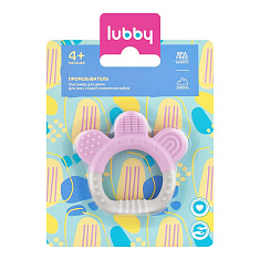 Lubby Прорезыватель с ушками 4+ 16034