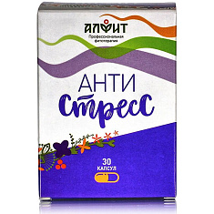 Алфит анти-стресс капсулы 0,37г N30