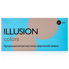 Линзы контактные квартальной замены lllusion Color /-7,00/ N2