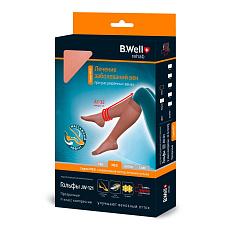 B.Well Гольфы MED JW-121 компрессионные прозрачные 22-32 мм рт ст 2 класс р. 3 Natural