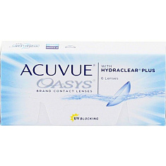 Линзы контактные Acuvue Oasys with Hydrackear Plus №6 -8,50