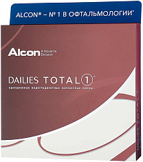 Линзы контактные ALCON DAILIES TOTAL однодневные водоградиентные -5,00 N90