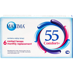 Линзы контактные Maxima 55 comfort+  -1,50 N6