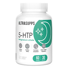 Ultrasupps 5-HTP капсулы 643мг N60