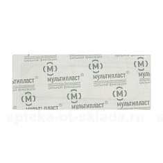 Лейкопластырь Мультипласт бактерицидный сильной фиксации 2,5х7,2см N1