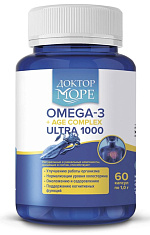 Доктор Море Omega-3+Age Ultra 1000 капсулы 1000мг N60