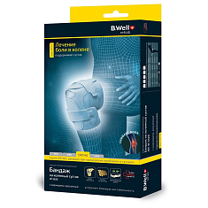 B.Well Бандаж на коленный сустав Ortho W-3320 серый M