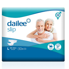 Dailee Super Подгузники для взрослых для людей с тяжелой степенью недержания L N30