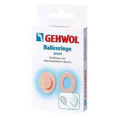 Gehwol Накладки овальные кольцо 6шт