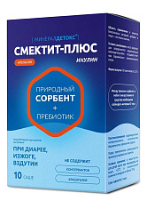 Минералдетокс Смектит-плюс инулин со вкусом апельсина пакет 4,24г N10