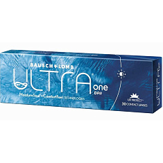 Линзы контактные Bausch&Lomb Ultra Oneday однодневные /-0,75/ N30