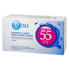 Линзы контактные Maxima 55 UV -1,00 N6