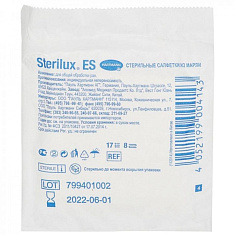 Sterilux Es Салфетки стерильные 7,5х7,5см уп N10