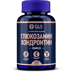 GLS Глюкозамин Хондроитин капсулы 400мг N120