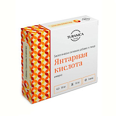 Turanica Янтарная кислота Иммуно таблетки 500мг N50
