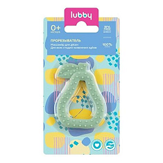 Lubby Прорезыватель Груша 0+ 31902