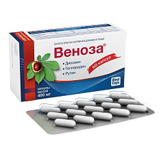 Веноза капсулы 400мг N60