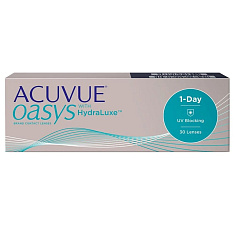 Линзы контактные Акувью/Acuvue 1day Oasys with Hydraluxe №30 /-4,00/