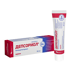 Депсориол Крем для утолщенной кожи с чешуйками и шелушением для взрослых и детей 0+ 30мл