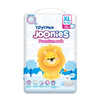 Joonies Premium Soft Подгузники-трусики для детей размер XL 12-17кг №38