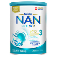 НАН 3 OptiPro молочная смесь (с 12 месяцев) 400г