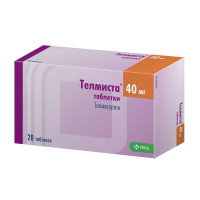 Телмиста таблетки 40 мг №28