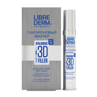 LibreDerm Гиалуроновый 3D филлер крем дневной для лица SPF15 30мл