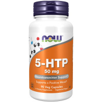Now Foods 5-HTP L-5-Гидрокситриптофан капсулы N90