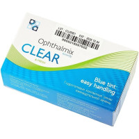 Офтальмикс Баттерфляй Clear Контактные линзы плановой замены  /-4,00/ N4 blue tint