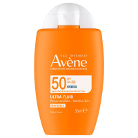 Avene Солнцезащитный ультралегкий невидимый флюид для лица SPF50 50мл