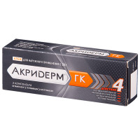 Акридерм ГК крем для наружного применения 30г N1 туба