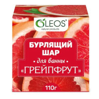 Шар бурлящий для ванн Грейпфрут 110г Олеос
