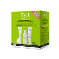 SVR Себиаклир Набор Эффективный уход (Мат+Поры 40мл + Актив 40мл + мицеллярная вода 75мл)