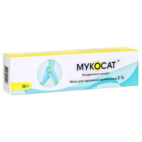 Мукосат мазь 5% для наружного применения 30г