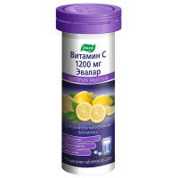 Витамин С 1200 таблетки шипучие N10 Эвалар