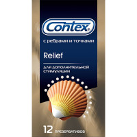 Contex Презервативы Relief ассорти 2х видов №12