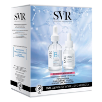SVR Набор: Ампула [B3] Гидра Сыворотка для лица 30мл + Ампула Релакс сыворотка для контура глаз 15мл