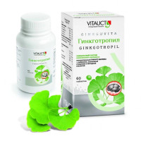 Гинкготропил таблетки 0,65г N60