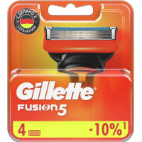 Gillette Fusion сменные кассеты 4 шт