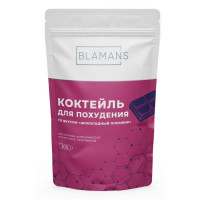 Blamans Коктейль для похудения со вкусом шоколадный пломбир порошок 300г