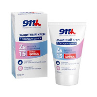 911 Professional Sanitizing Крем защитный для кожи с оксидом цинка 100мл
